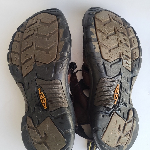KEEN Newport Waterproof Leather Hiking Sport Sandals - Brown Gargoyle - Men’s 11 main image 4